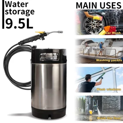 High Pressure Stainless Steel Tank PPF Pressure Keg Window Tint Sprayer for Car TPU PPF Film Cleaning