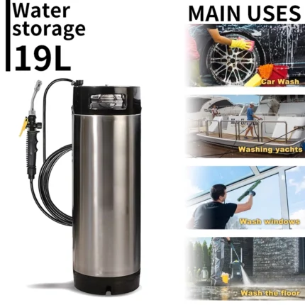 High Pressure Stainless Steel Tank PPF Pressure Keg Window Tint Sprayer for Car TPU PPF Film Cleaning